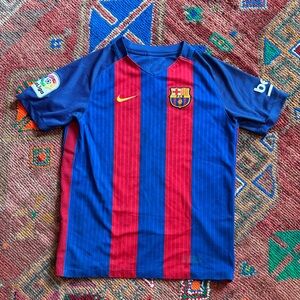 Nike Youth Football Club Barcelona Soccer Jersey